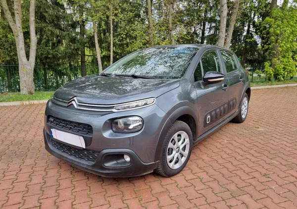 citroen łódzkie Citroen C3 cena 37700 przebieg: 118000, rok produkcji 2017 z Myszyniec